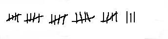 English Tally Marks